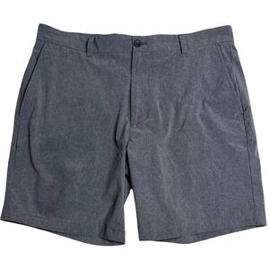 Vineyard Vines Breaker Performance Golf Active Shorts Charcoal Grey Sz36